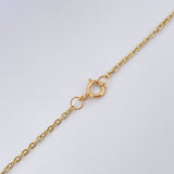 Cadena Aro Seguido Trebol 4.45gr / 18 1/4 in / 1.2mm Oro Amarillo Nac.Esp. 18K &