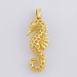 Dije Caballo de Mar 2.1g / 1 1/4 in Oro Amarillo 18K
