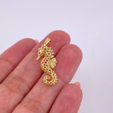 Dije Caballo de Mar 2.1g / 1 1/4 in Oro Amarillo 18K