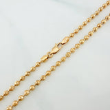 Cadena Militar 19.4g / 26 in / 3.19mm Oro Amarillo 18K
