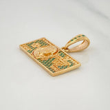 Dije One Dólar 3.45 g / 3/4 in Oro Amarillo 18K