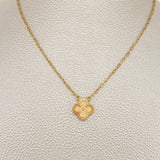 Cadena Trebol Cajon 3gr / 17 1/2 in / 1.77mm Oro Amarillo 18K %