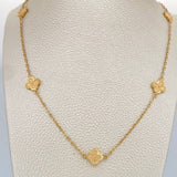 Cadena Trebol Cajon 5gr / 18 in / 1.77mm Oro Amarillo 18K %