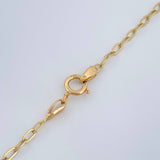 Cadena Trebol Cajon 3.3gr / 17 1/2 in / 1.77mm Oro Amarillo 18K %