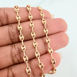 Cadena GC 6.25gr / 18 1/4 in / 3.65mm Oro Amarillo 18K &