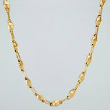 Cadena Rustica Eslabon 11gr / 24 1/2 in / 4.4mm Oro Amarillo 18K %