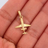 Dije Avion 1.05gr / 1 in / Oro Amarillo 18K %