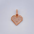 Dije Corazon 1.15gr / 3/4 in / Oro Rosa 18K %