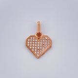 Dije Corazon 1.3gr / 3/4 in / Oro Rosa 18K %