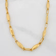 Cadena Rustica Eslabon 9.15g / 24 in / 3.14mm Oro Amarillo 18K