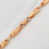 Rustic Chain Crown 13.3g / 24 in / 4.46mm 18K Rose Gold