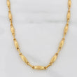 Rustic Link Chain 10.5g / 26 in / 3.22mm 18K Yellow Gold