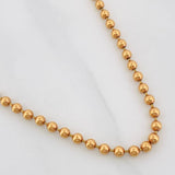 Military Chain 19.6g / 24 in / 3mm Rose Gold 18K