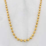 Cadena Militar 15.95g / 26 in / 3mm Oro Amarillo 18K