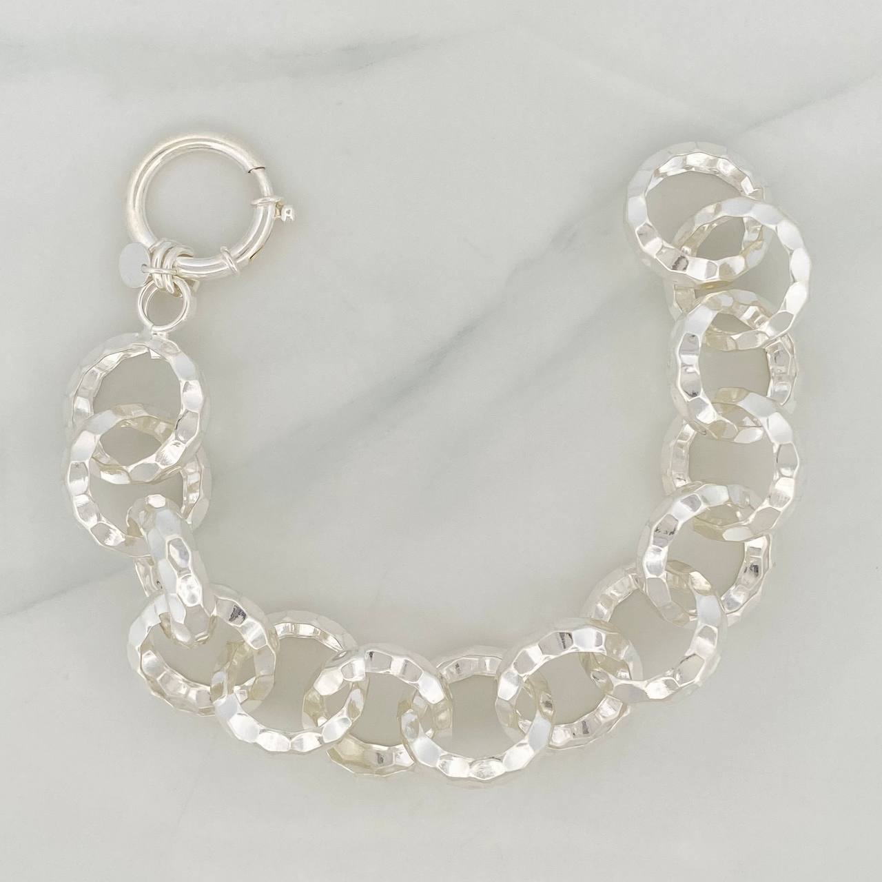 Pulso Aros 21g / 9 in / 5.75mm Plata 925