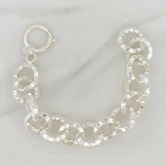 Bracelet Hoops 21g / 9 in / 5.75mm Silver 925
