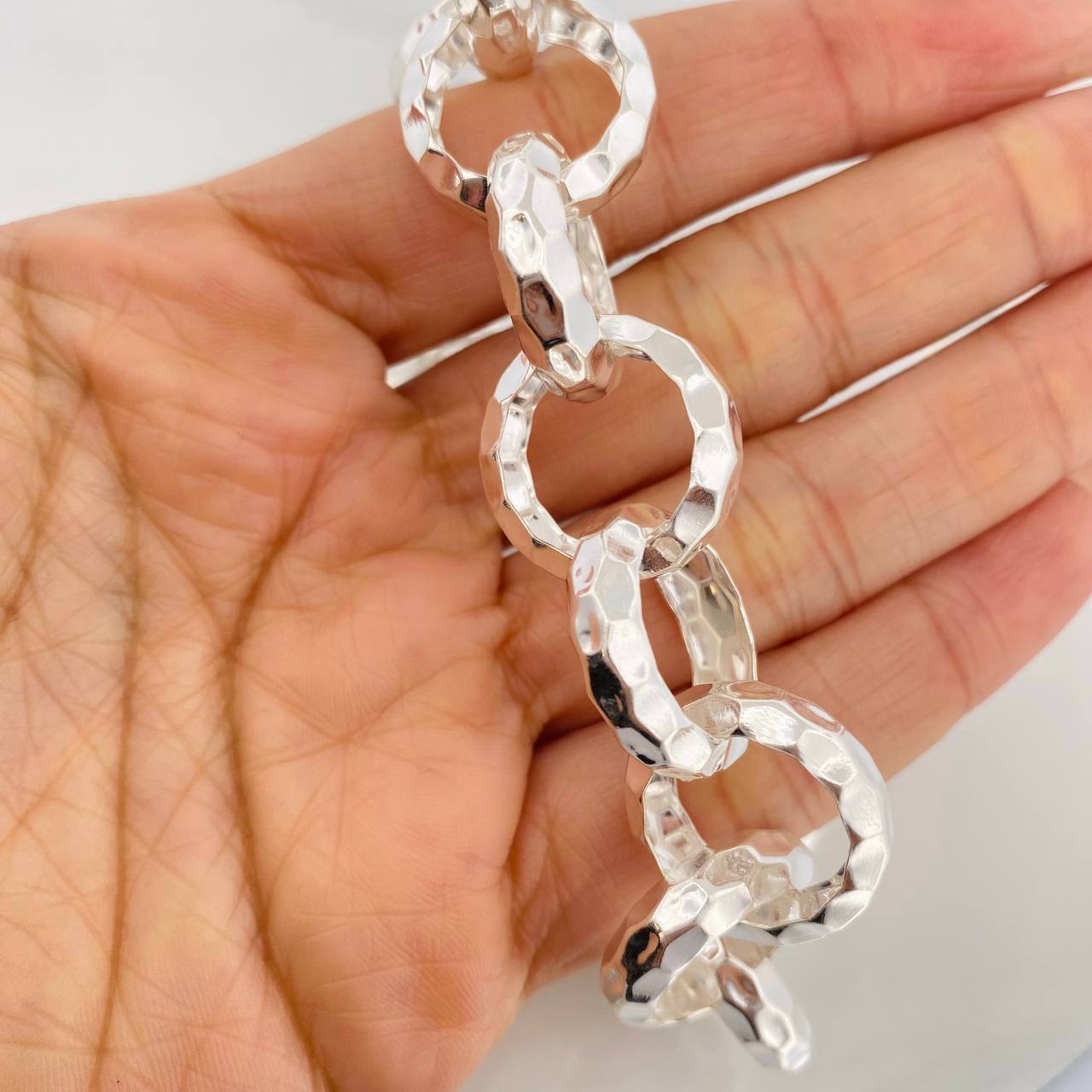 Pulso Aros 21g / 9 in / 5.75mm Plata 925