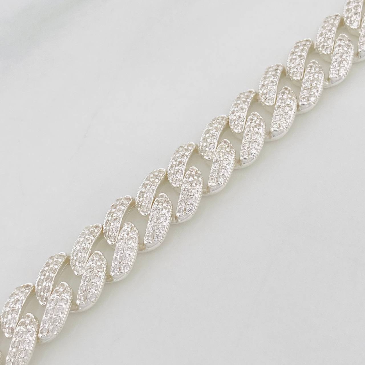 Cuban Links Bracelet 16.65g / 7 in / 8.15mm Silver 925