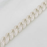 Cuban Links Bracelet 16.65g / 7 in / 8.15mm Silver 925