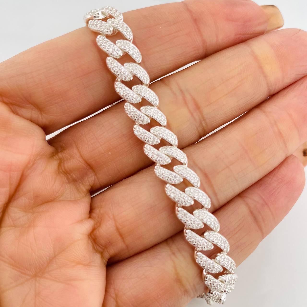 Cuban Links Bracelet 16.65g / 7 in / 8.15mm Silver 925