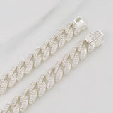 Cuban Links Bracelet 16.65g / 7 in / 8.15mm Silver 925