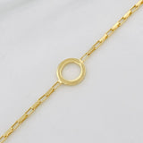 Pulso Aros 3g / 7 3/4 in / 1.7mm Plata Vermeil 925