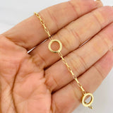 Pulso Aros 3.1g / 7 3/4 in / 1.6mm Plata 925