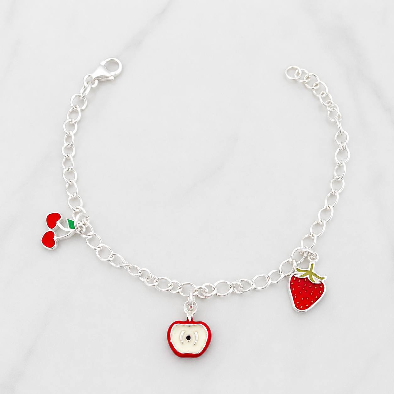 Bracelet Frutal 3.35g / 6 1/4 in / 3.1mm Silver 925