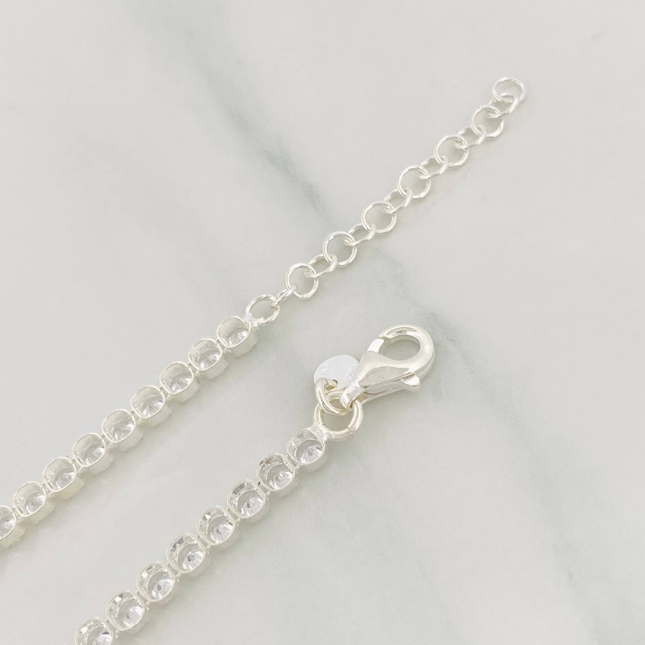 Bracelet Destello 3.45g / 7 1/2 in / 3.15mm Silver 925