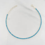 Tennis Bracelet 3.25g / 7 3/4 in / 2.2mm Silver 925