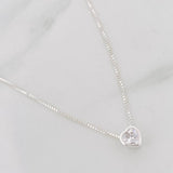 Venetian Chain Heart 1.85g / 18 in / 0.75mm Silver 925