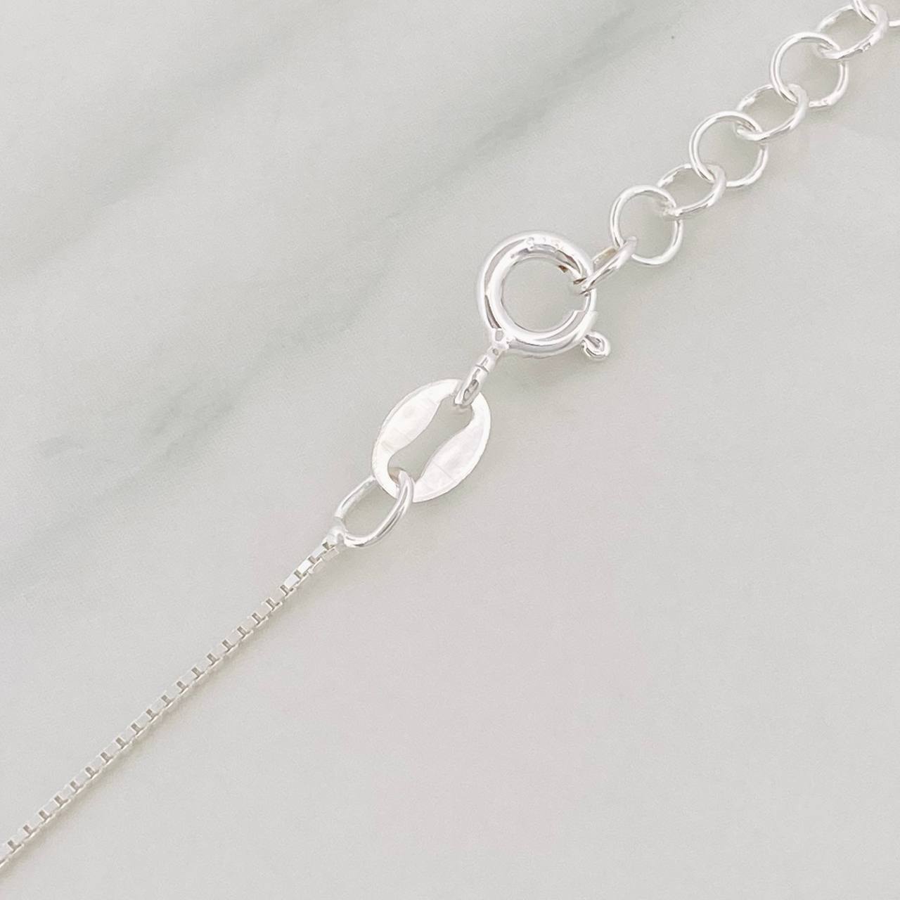 Venetian Chain Heart 1.85g / 18 in / 0.75mm Silver 925