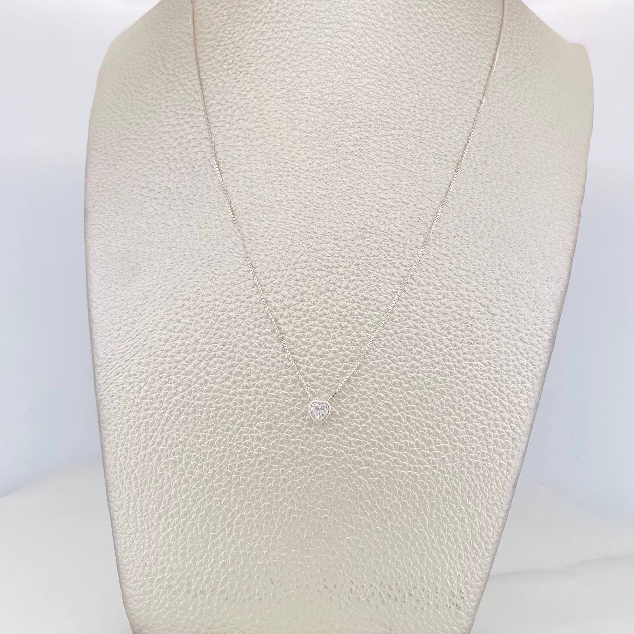 Venetian Chain Heart 1.85g / 18 in / 0.75mm Silver 925