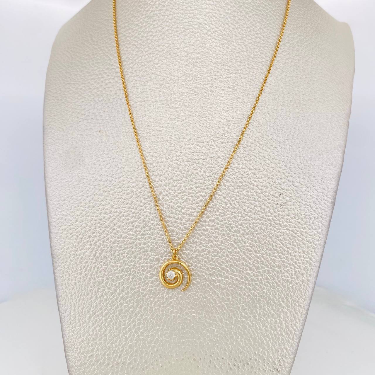 Classic Link Chain Caracol 3.25g / 16 in / 1.1mm Silver Vermeil 925