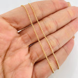 Classic Link Chain Caracol 3.25g / 16 in / 1.1mm Silver Vermeil 925