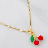 Venetian Chain Cherry 3.25g / 18 in / 0.9mm Silver Vermeil 925