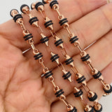 Rustic Barrel Chain 17.95gr / 28 3/4 in / 4.2mm Rose Gold 18K &