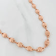 Cadena Rustica Tornillo 18.65gr / 28 1/2 in / 5.6mm Oro Rosa 18K &
