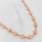 Cadena Rustica Tornillo 18.65gr / 28 1/2 in / 5.6mm Oro Rosa 18K &