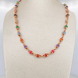 Rustic Barrel Chain 14.85gr / 25 in / 4.05mm Rose Gold 18K &