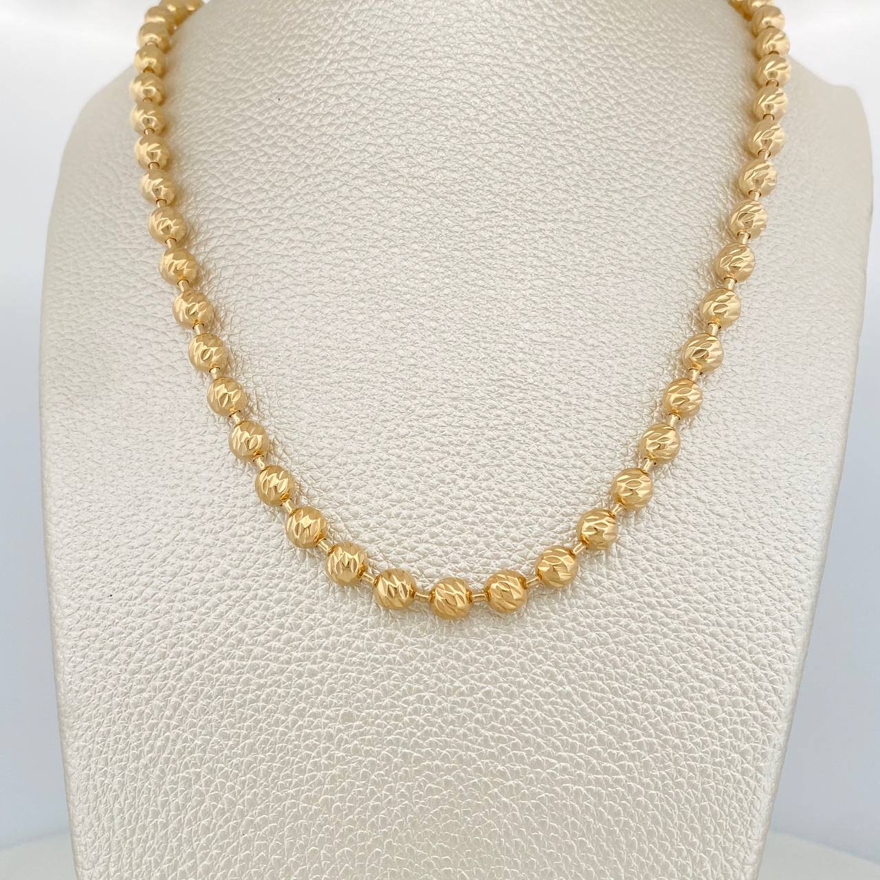 Cadena Militar 47.7gr / 25 3/4 in / 5.2mm Oro Amarillo 18K $