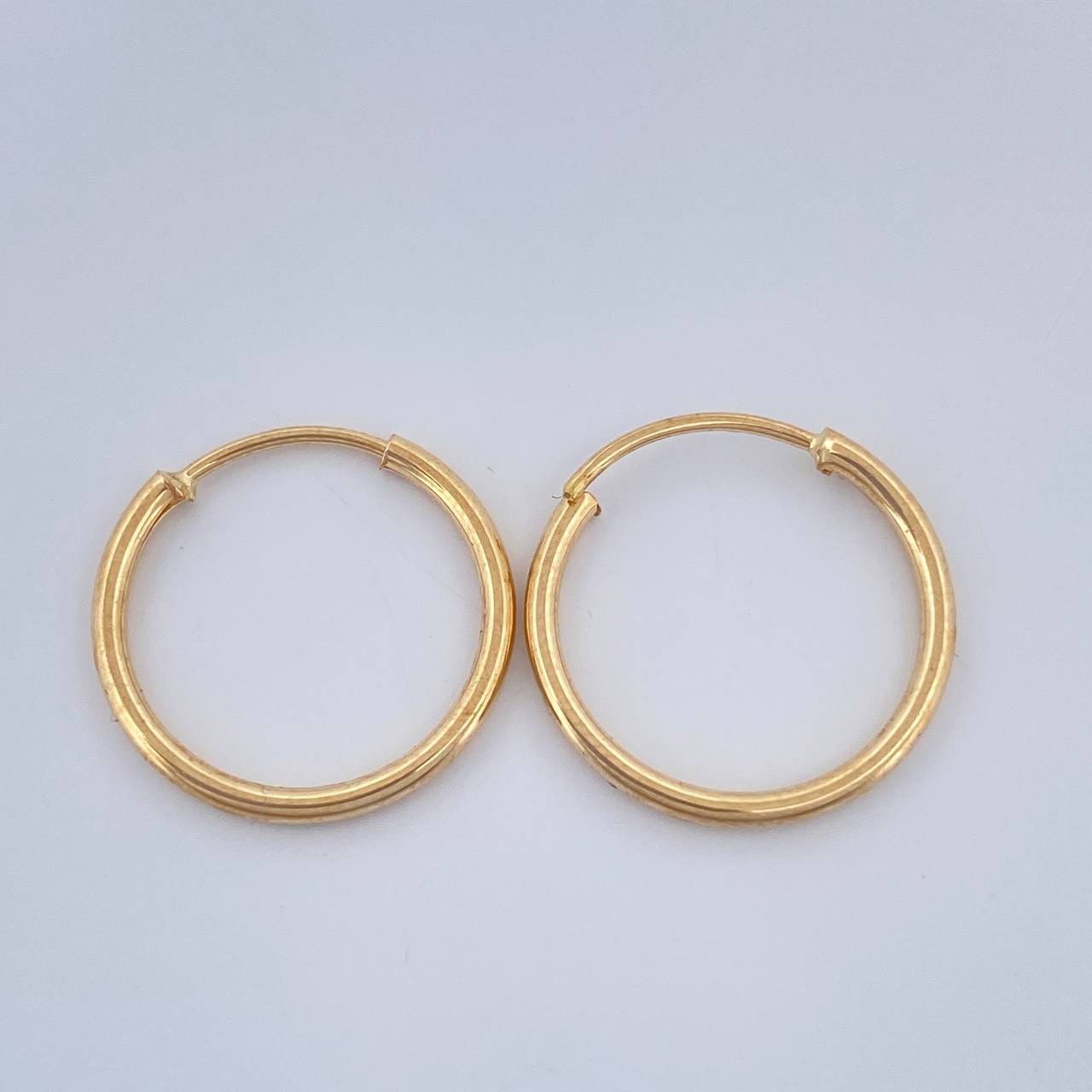 Candongas Aro 2.25gr / 1 in / Oro Amarillo 18K ©