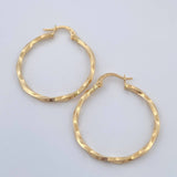 Candongas Deis 1.45gr / 1 1/4 in / Oro Amarillo 18K &