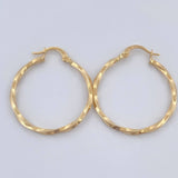 Candongas Deis 1.45gr / 1 1/4 in / Oro Amarillo 18K &