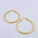 Candongas Kataleya 1.95gr / 1 1/4 in / Oro Amarillo 18K &