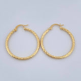 Candongas Kataleya 1.95gr / 1 1/4 in / Oro Amarillo 18K &