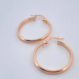 Candongas Nati 1.7gr / 1 in / Oro Rosa 18K &