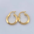 Hoop Earrings Clau 0.95gr / 1/2 in / Yellow Gold 18K &