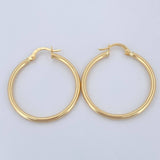 Candongas Jass 1.6gr / 1 1/4 in / Oro Amarillo 18K &