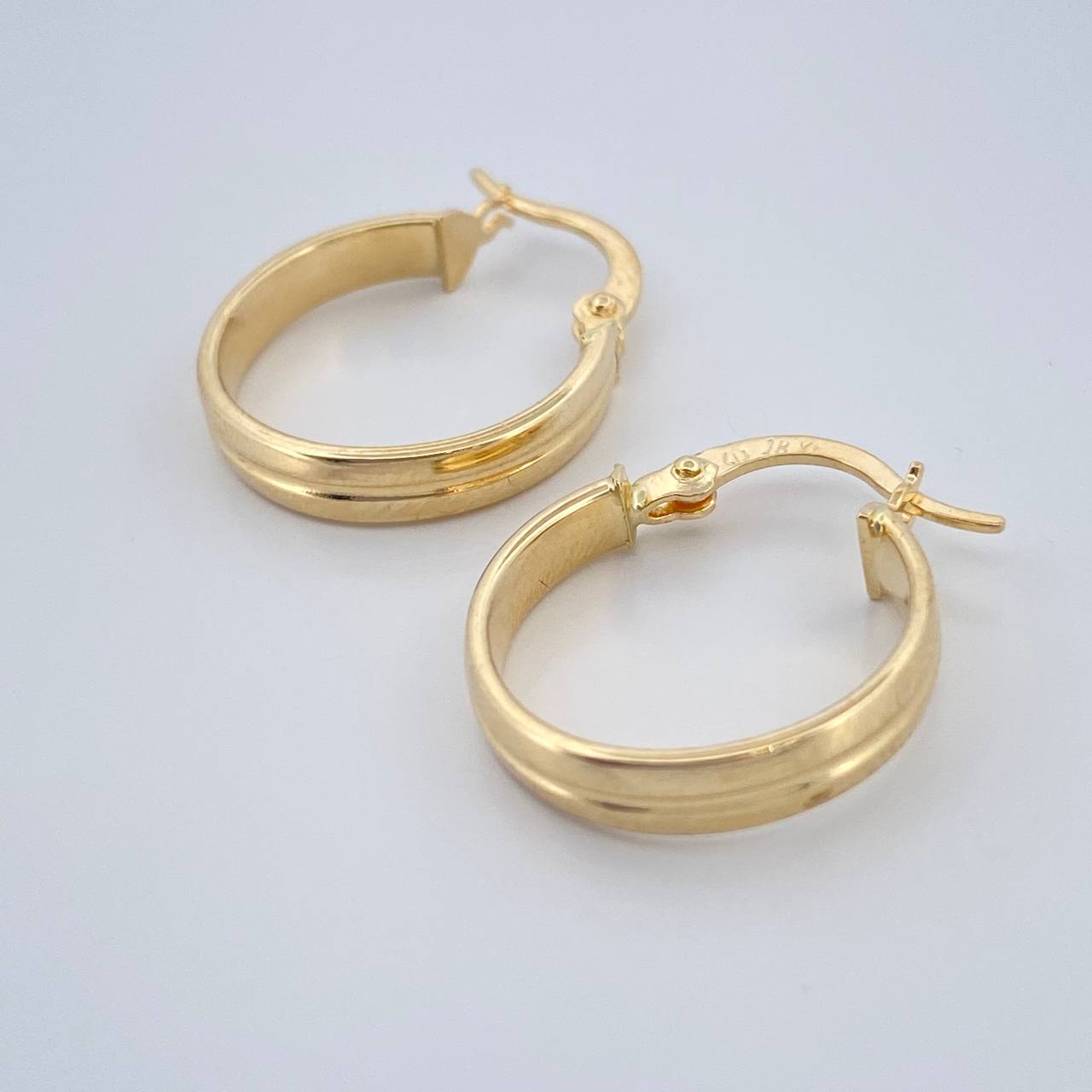 Candongas Miku 1.35gr / 3/4 in / Oro Amarillo 18K &